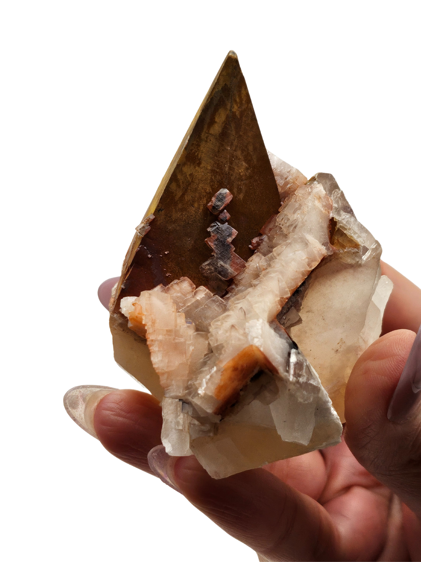 Iron-Included Calcite - High Grade(D-4)