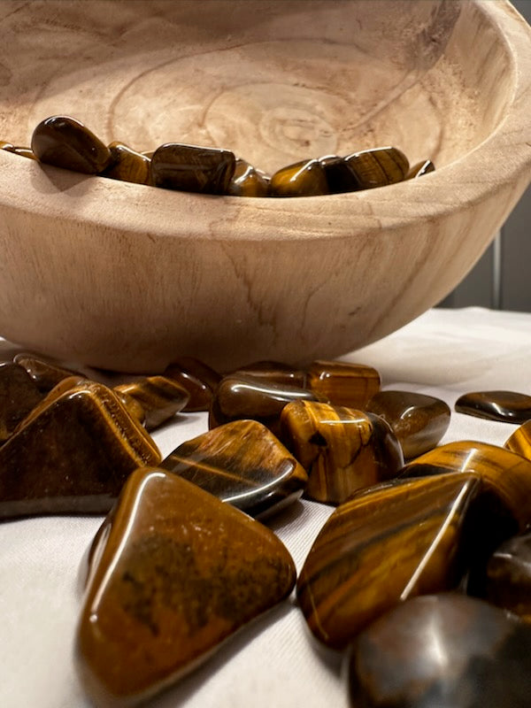 Tigers Eye TUMBLED Stone's