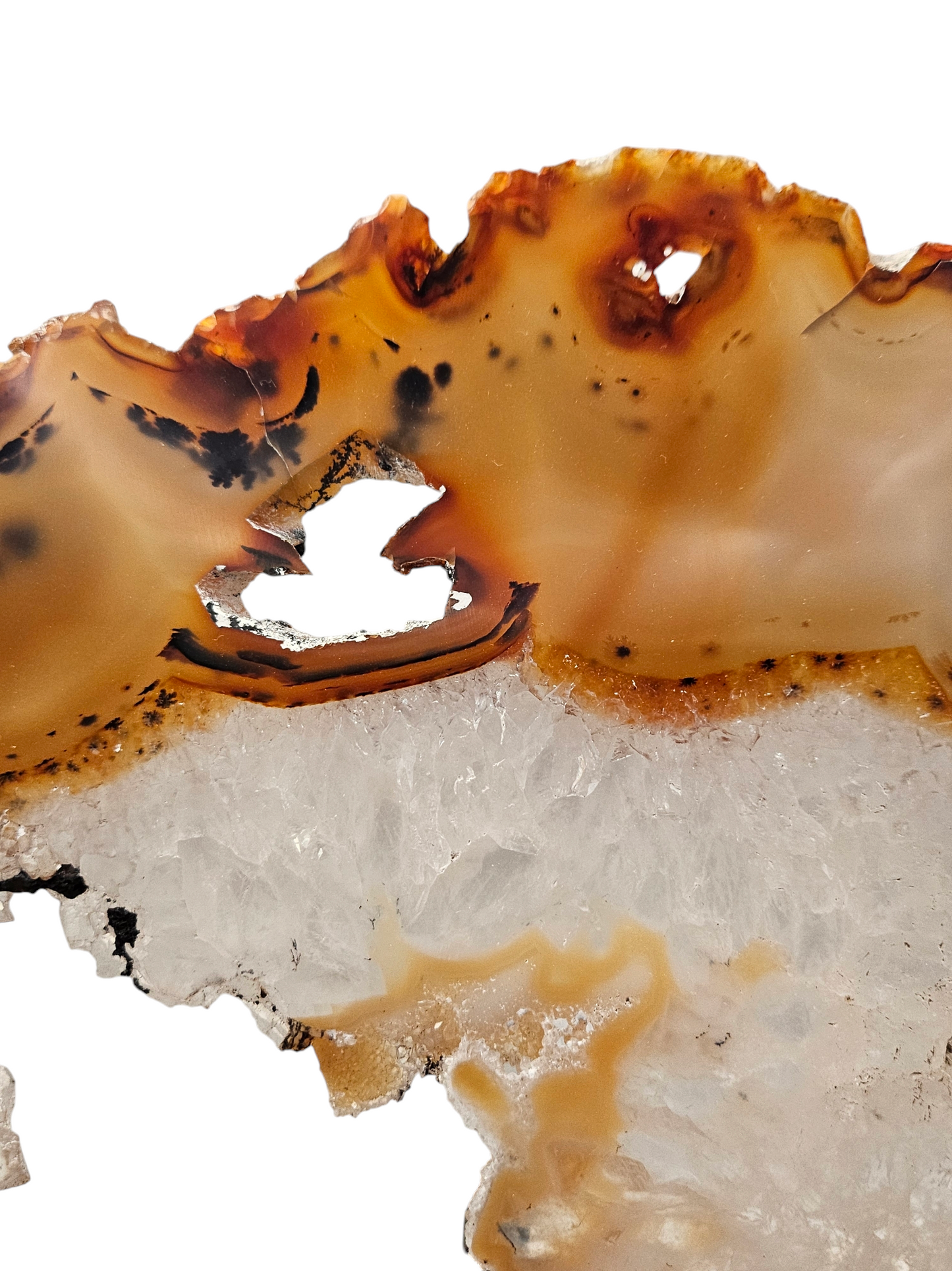 Brazilian Quartz Agate Slab