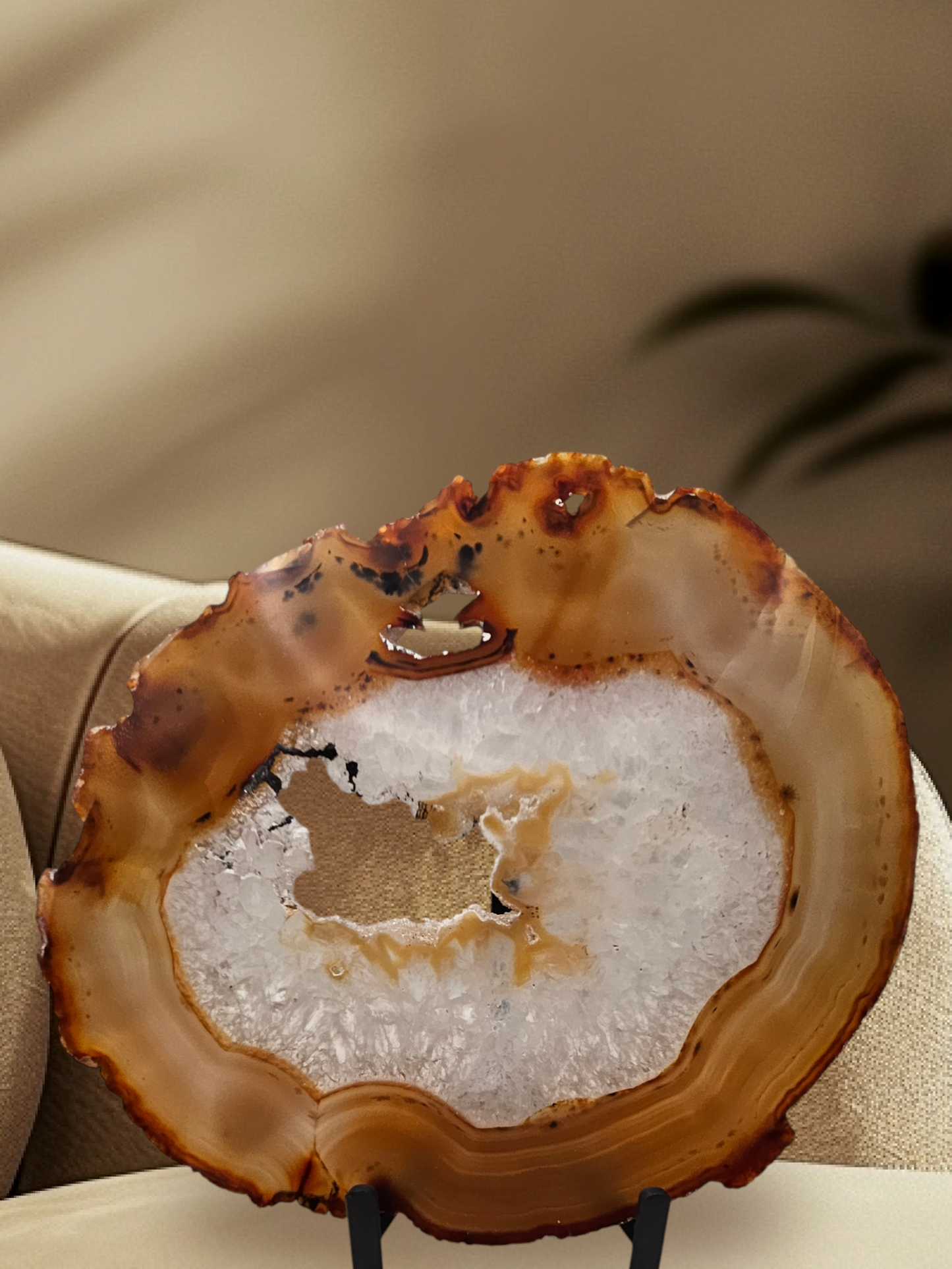 Brazilian Quartz Agate Slab