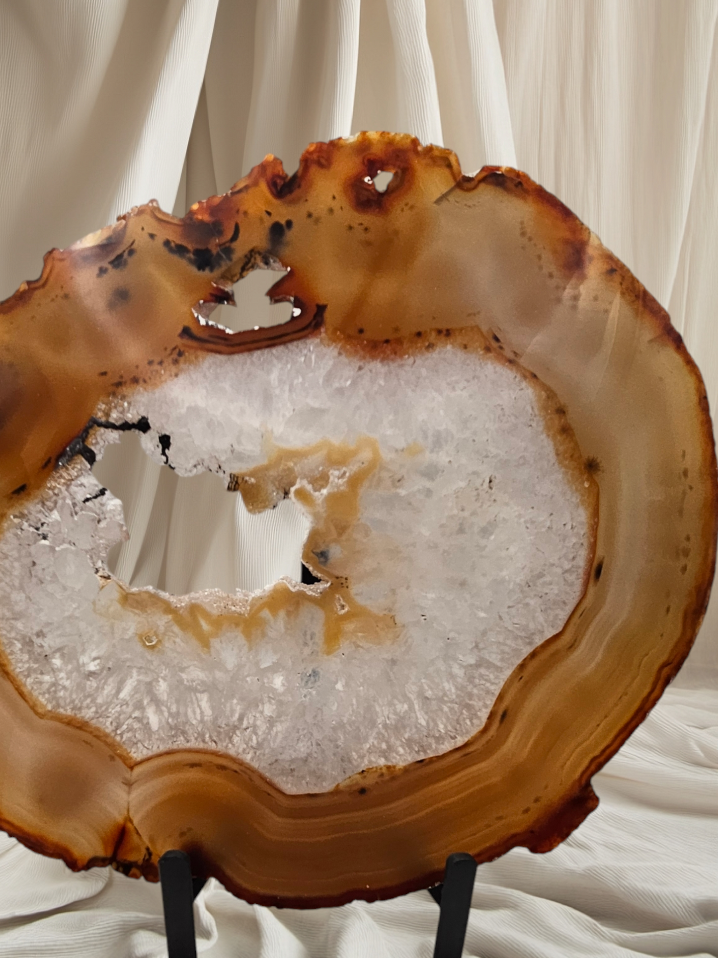 Brazilian Quartz Agate Slab
