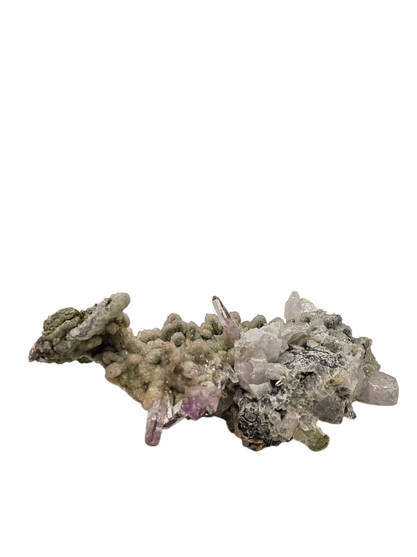 High quality, gemmy Vera Cruz Amethyst on sparkly on Druzy Matrix