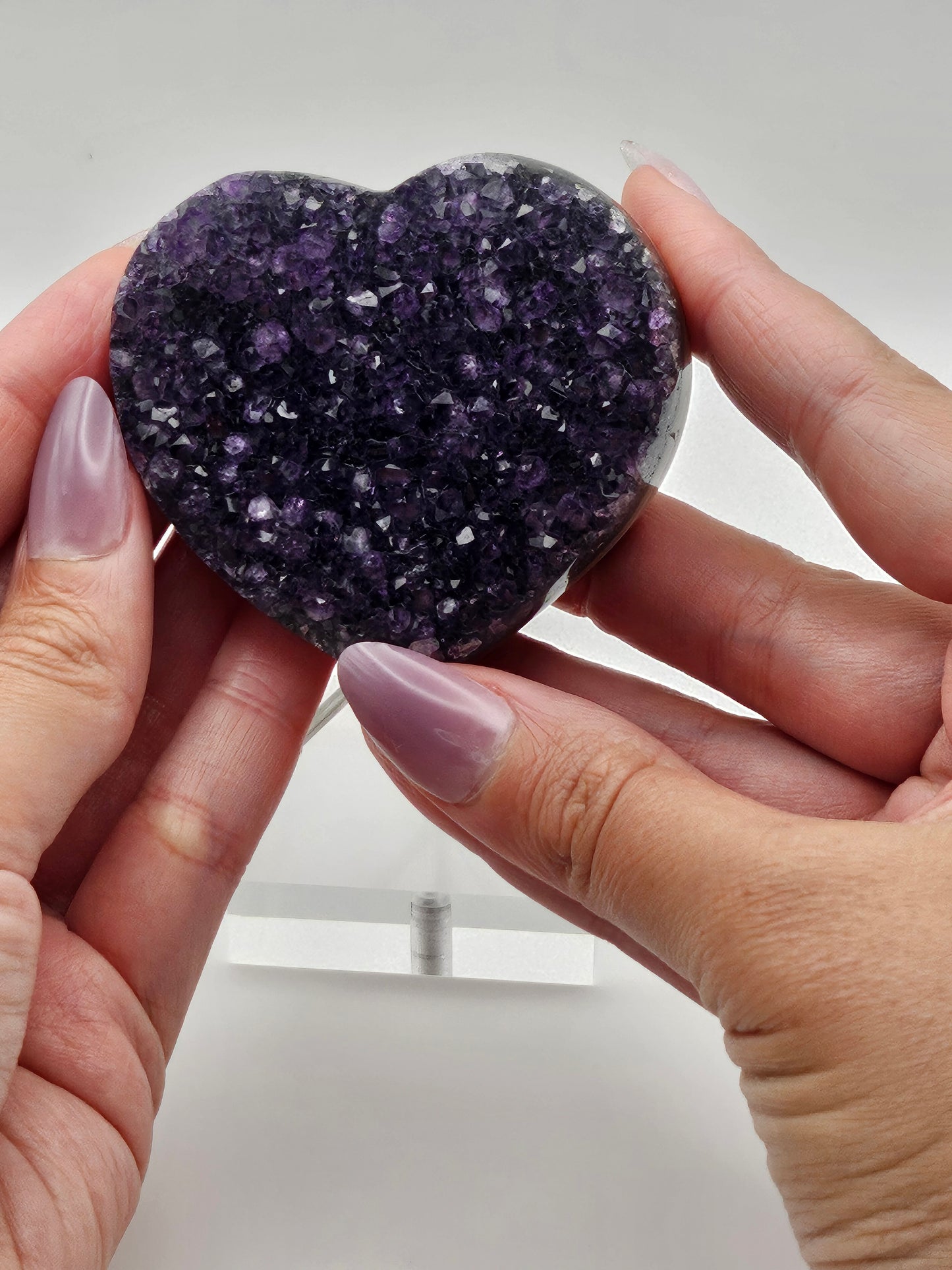 Amethyst Heart