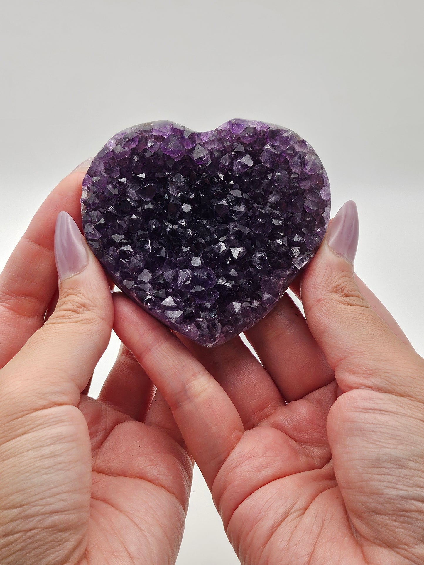 Amethyst Heart