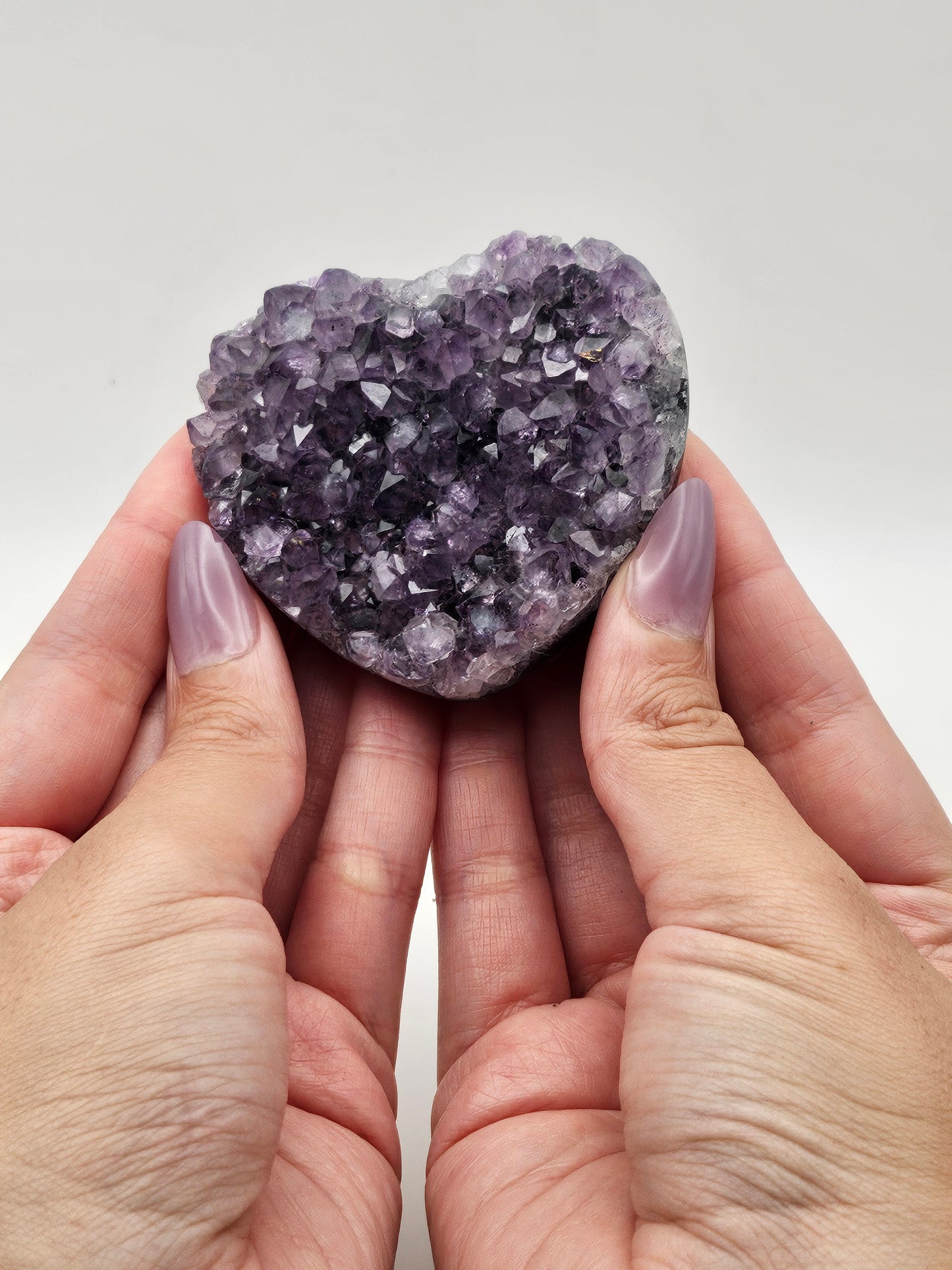 Amethyst Heart