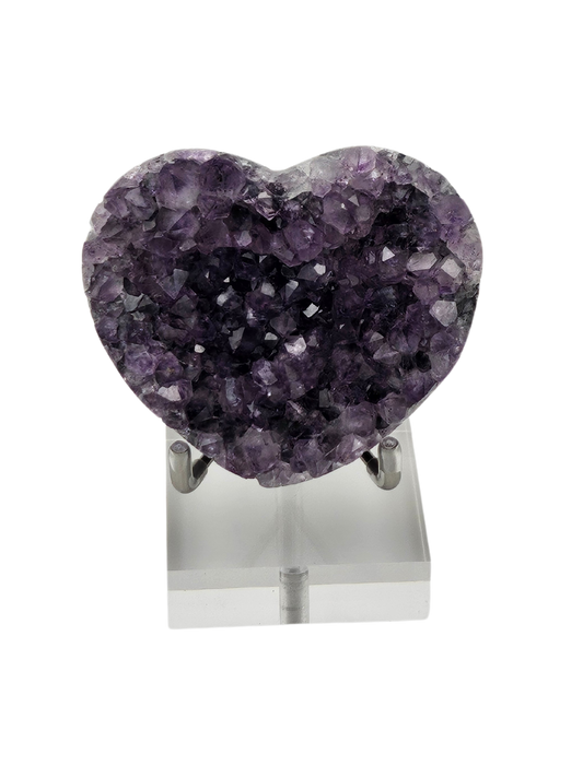 Amethyst Heart