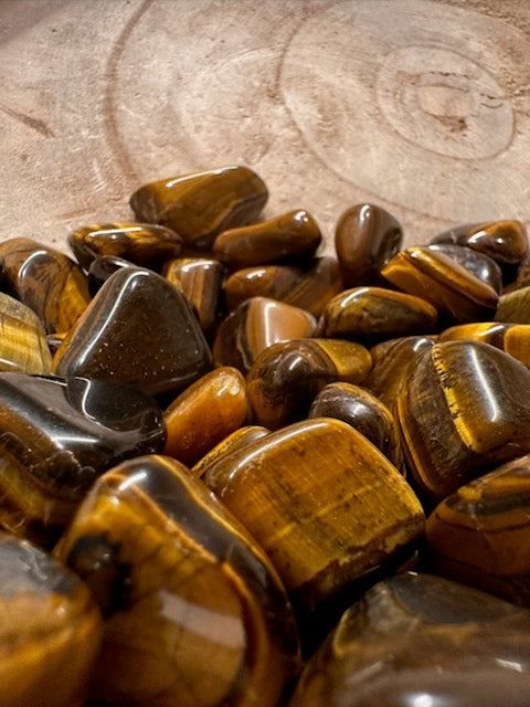 Tigers Eye TUMBLED Stone's