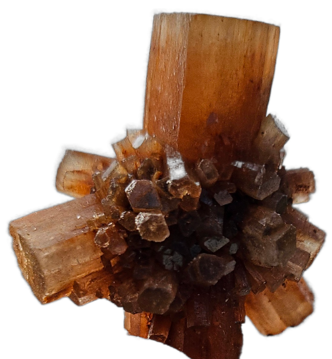 Aragonite Star Clusters