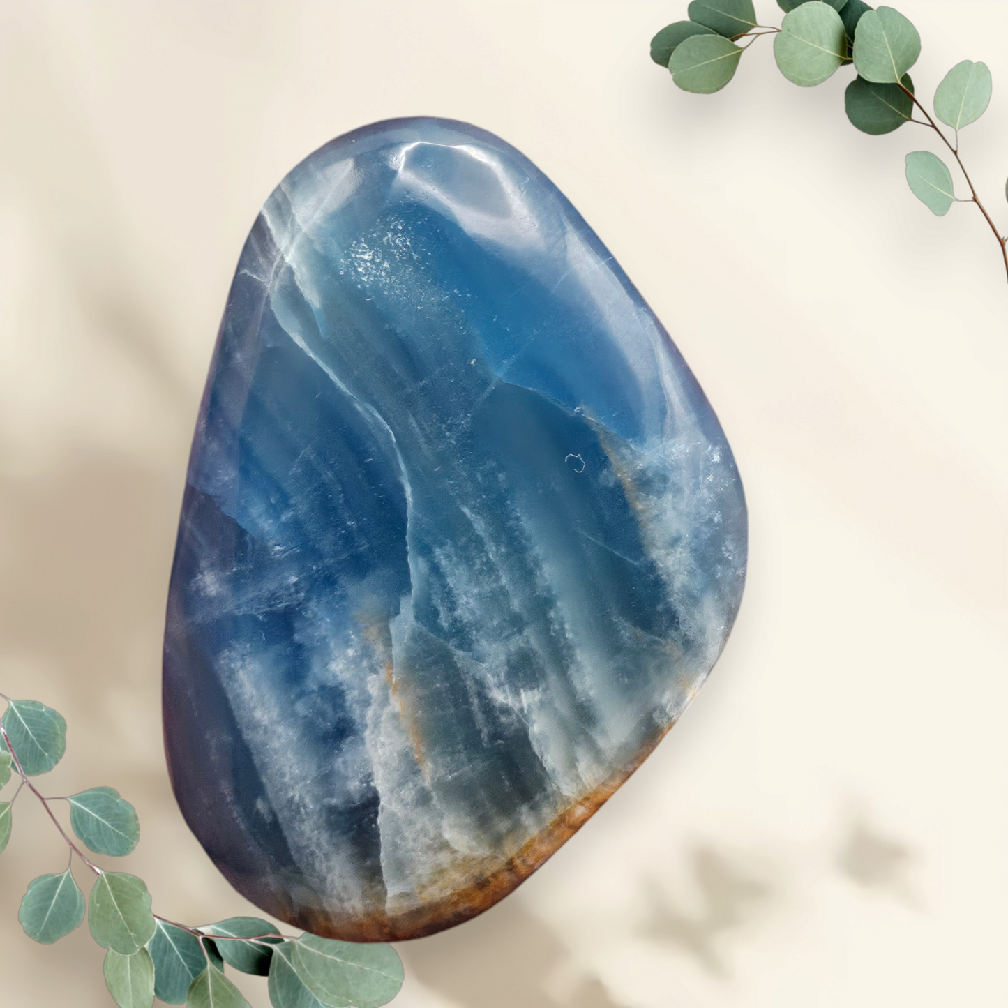 Blue Onyx Cabochon          (AA) Grade