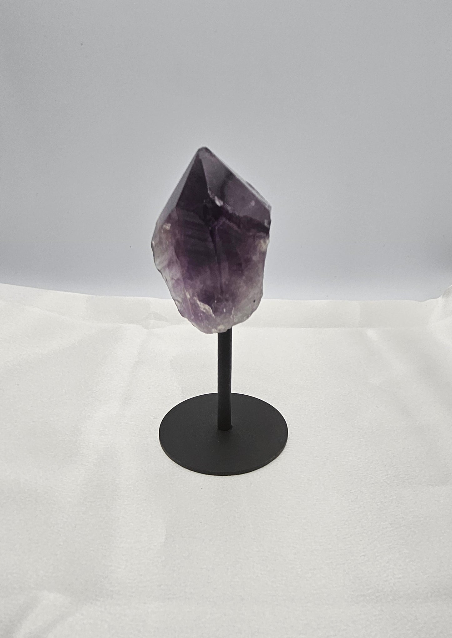 Dark Purple Amythest Point with Stand