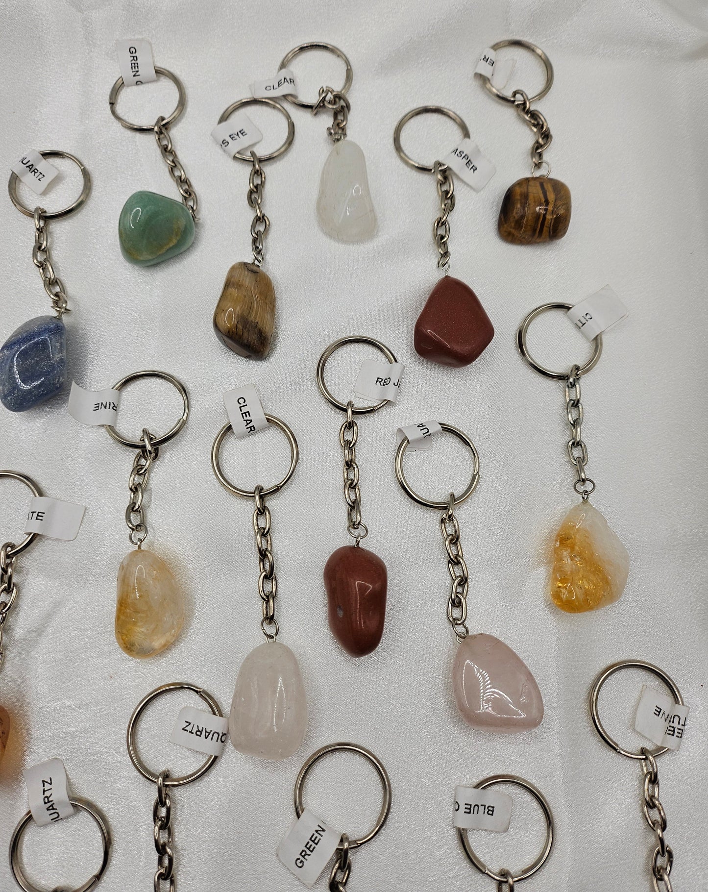 Mineral & Crystal Key Chains