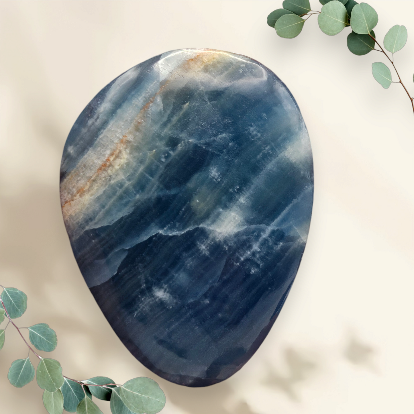 Blue Onyx Cabochon          (AA) Grade