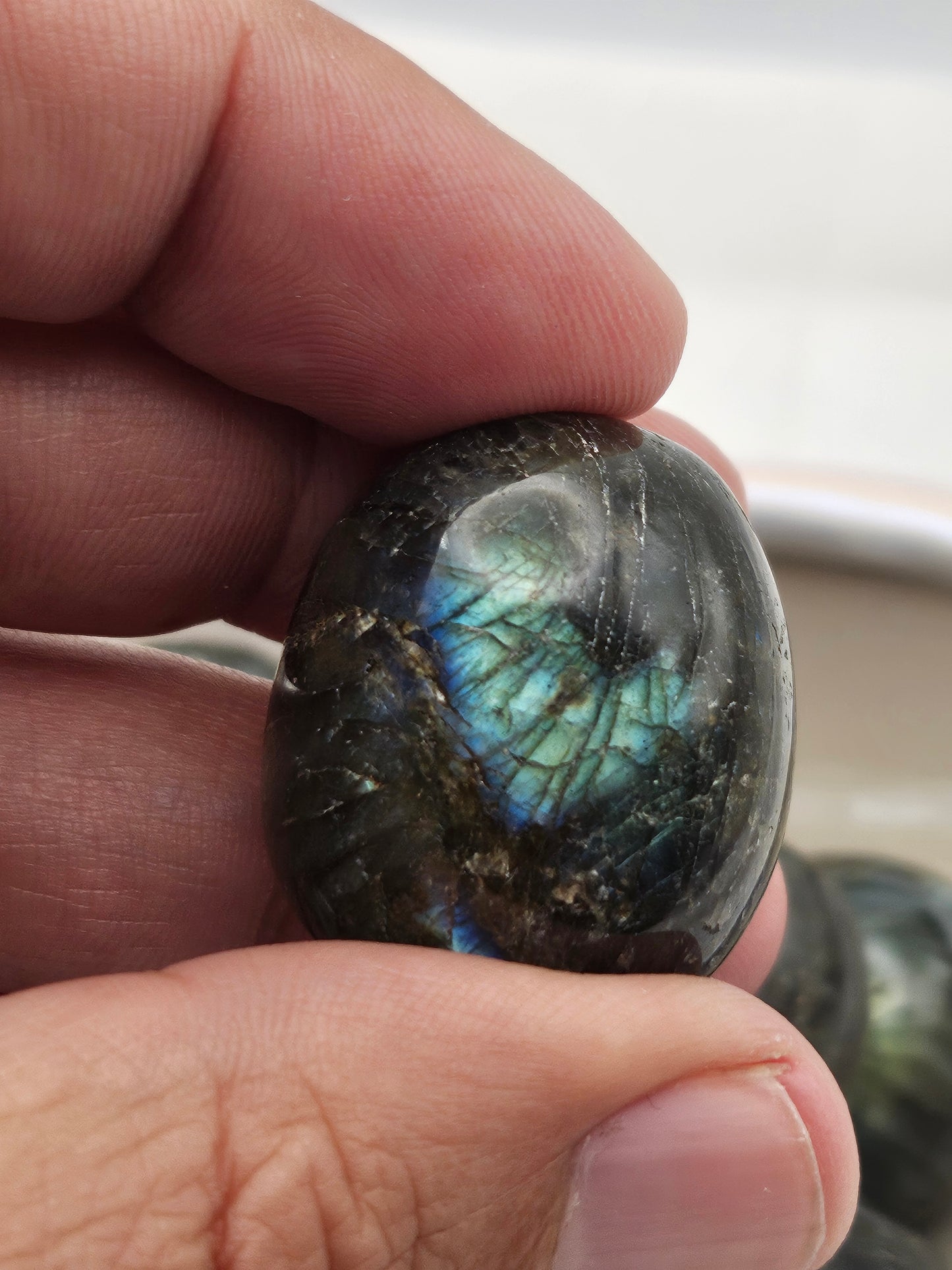 LABRADORITE TUMBLED STONE