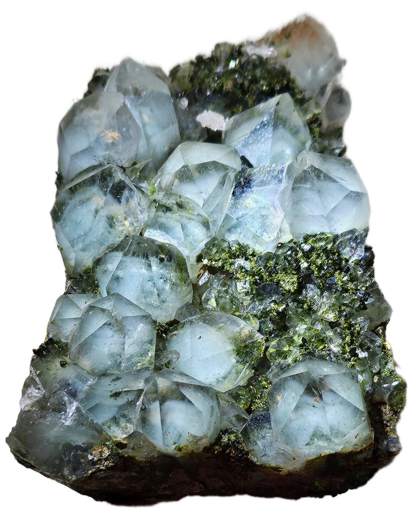 Green Lodolite Quartz