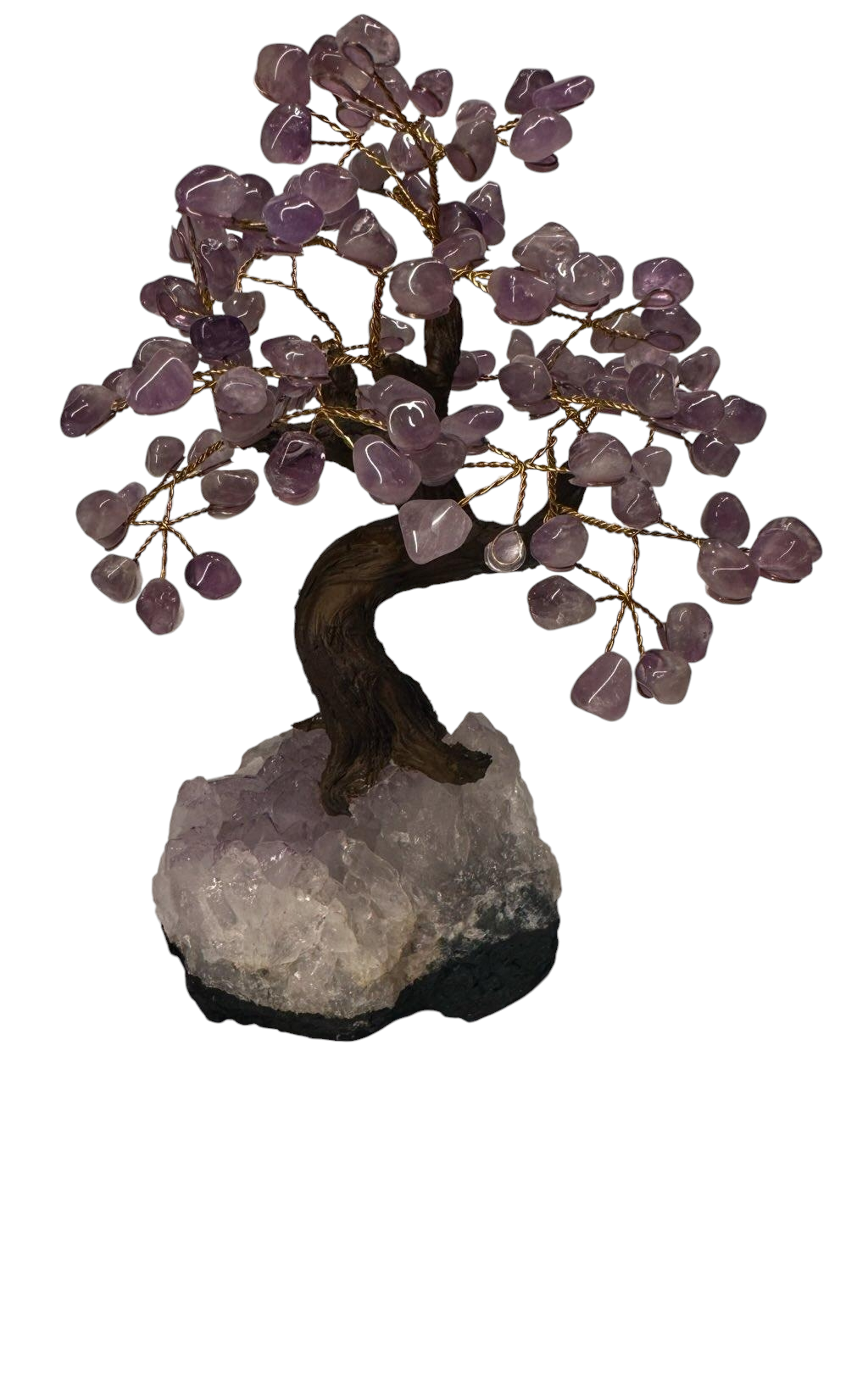 Amethyst Crystal Tree on Amythest Base