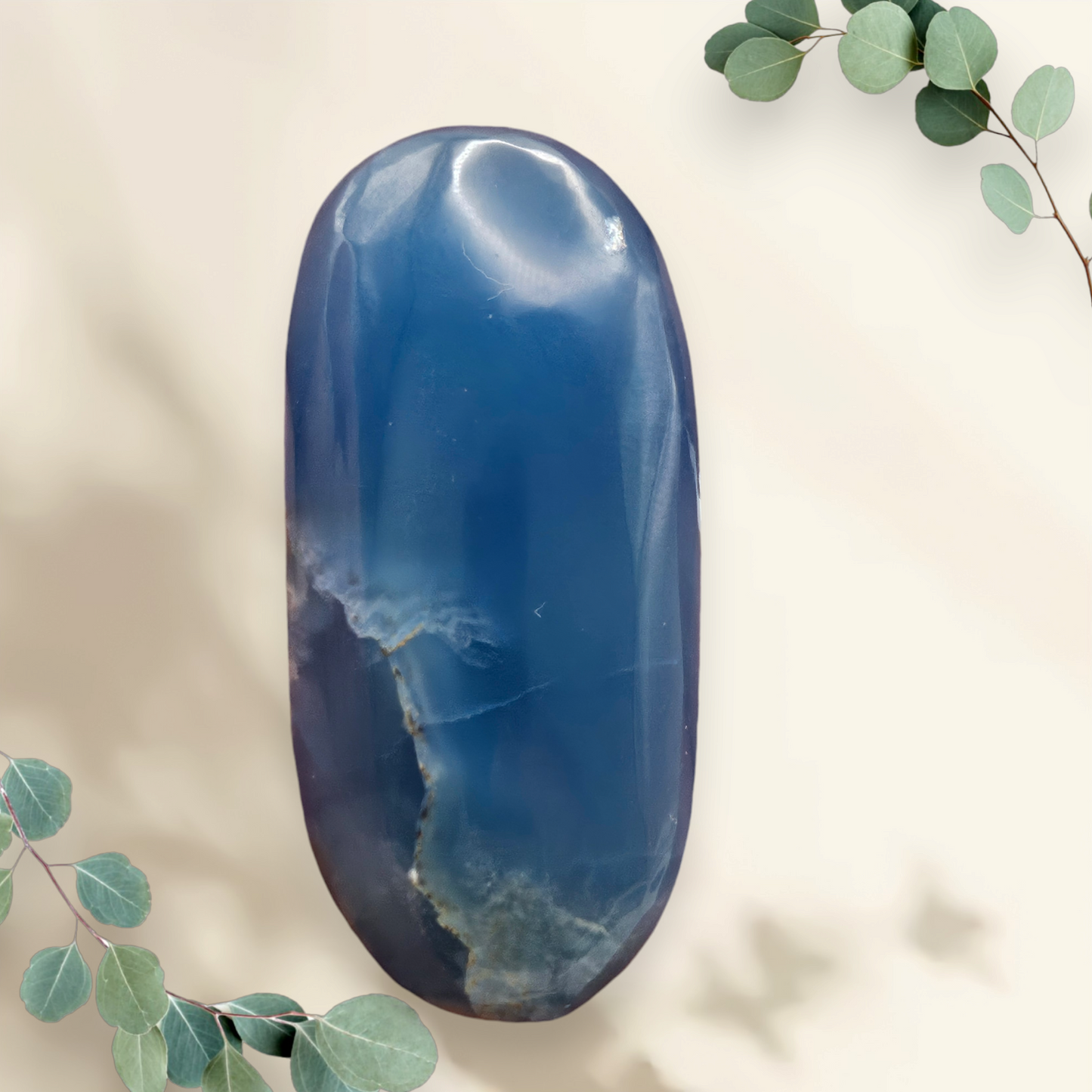 Blue Onyx Cabochon          (AA) Grade