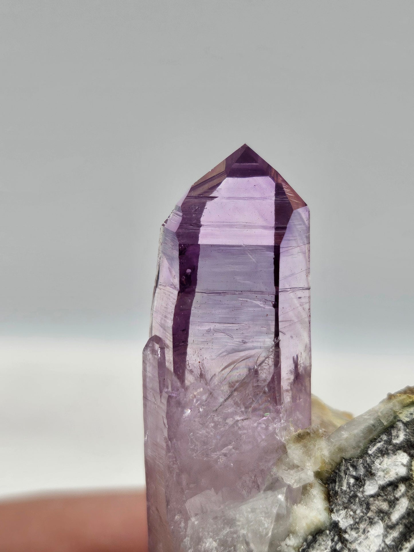 High quality, gemmy Vera Cruz Amethyst on sparkly  on Druzy Matrix