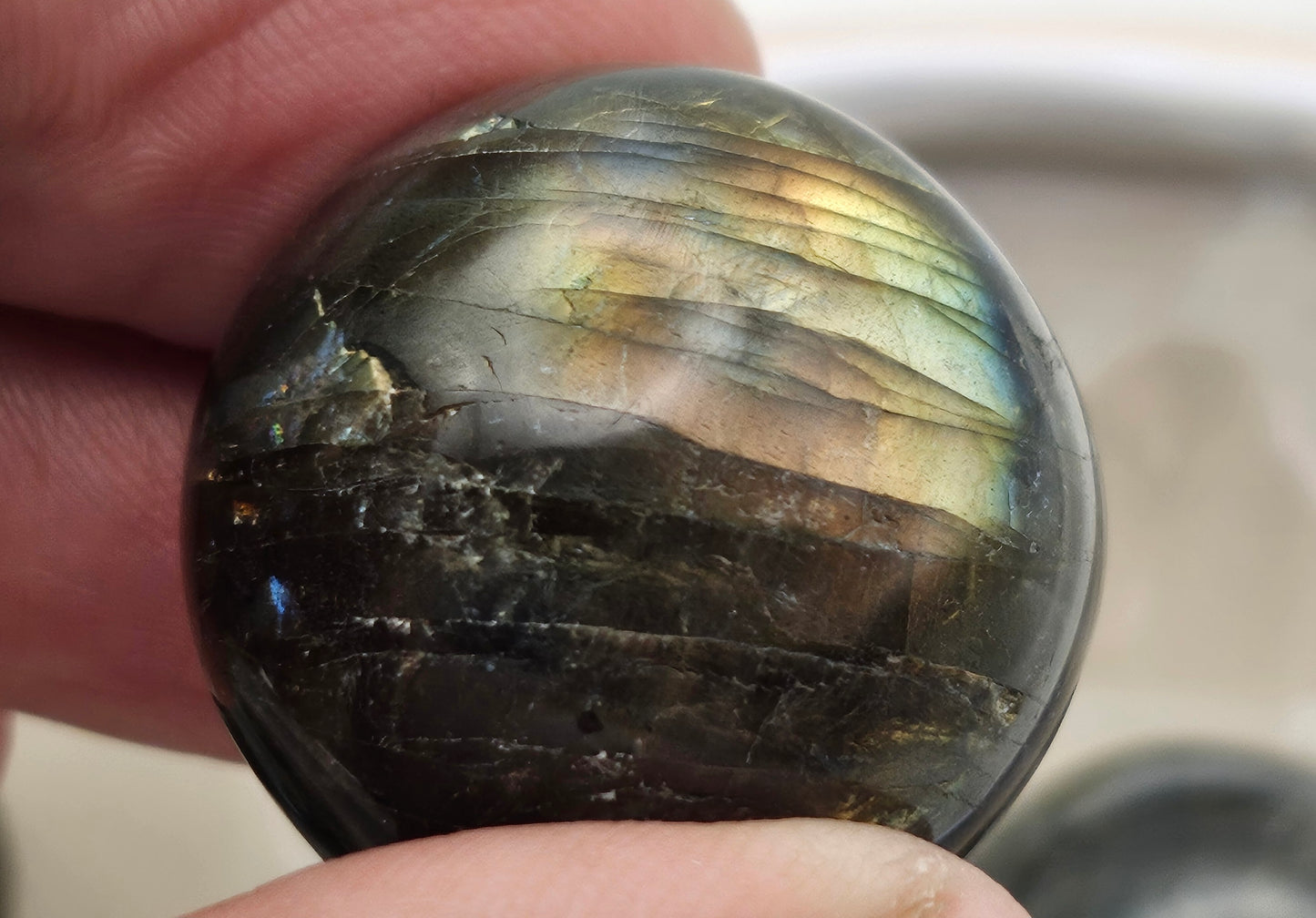 LABRADORITE TUMBLED STONE