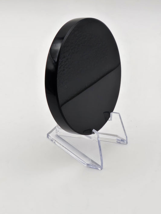 Black Obsidian Mirror