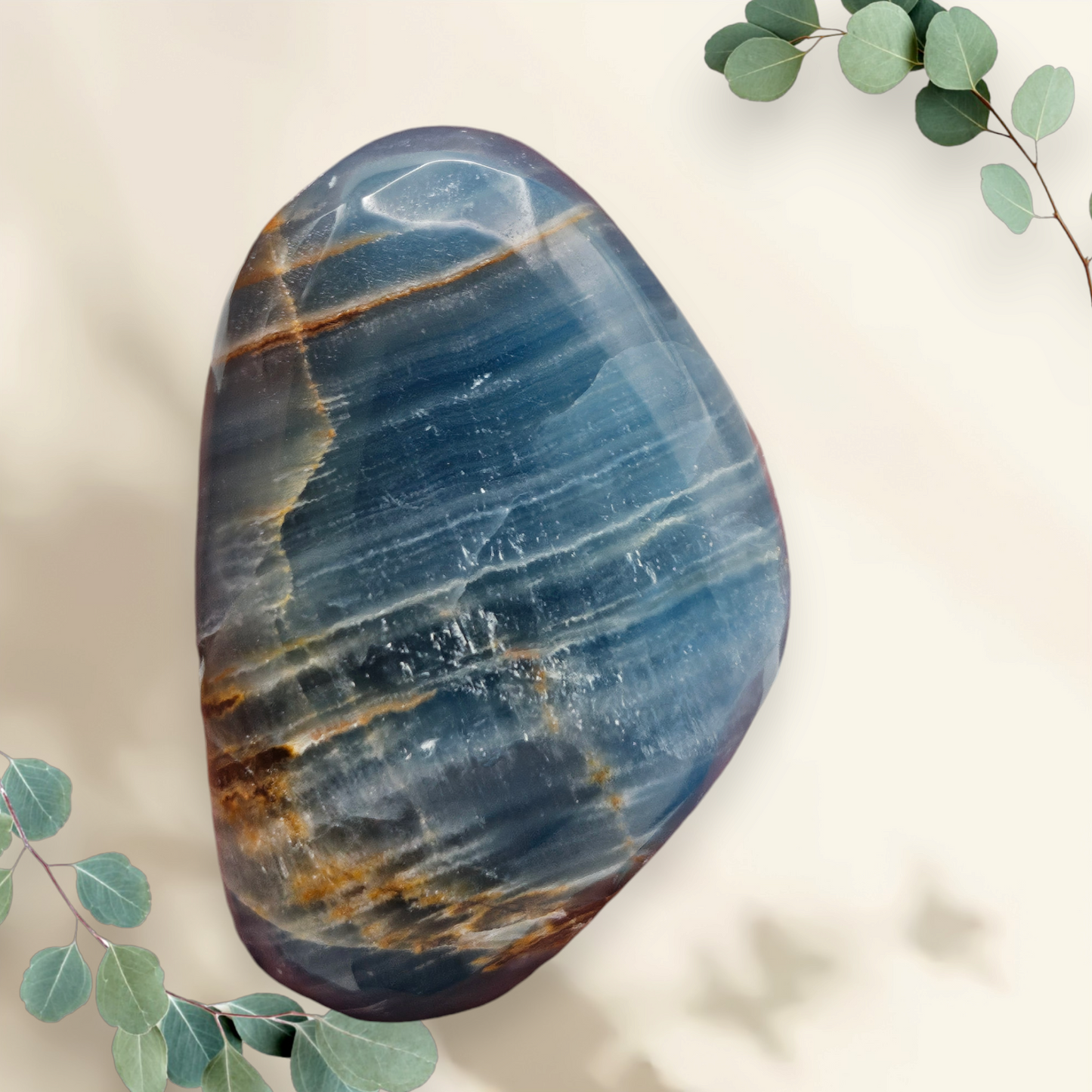 Blue Onyx Cabochon          (AA) Grade